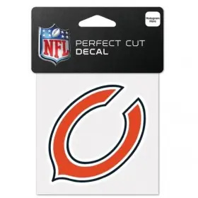 Chicago Bears 4" x 4" logotypdekal