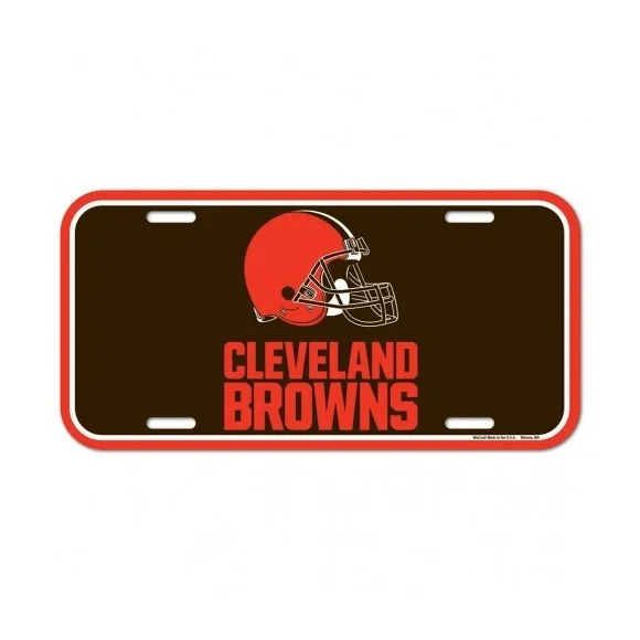 Cleveland Browns registreringsskylt