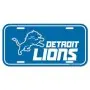 Plaque d'immatriculation des Detroit Lions