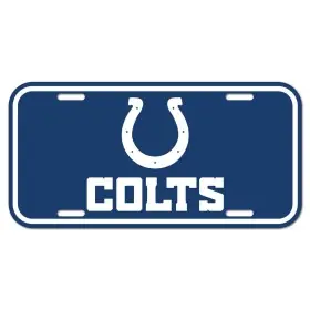 Plaque d'immatriculation des Colts d'Indianapolis