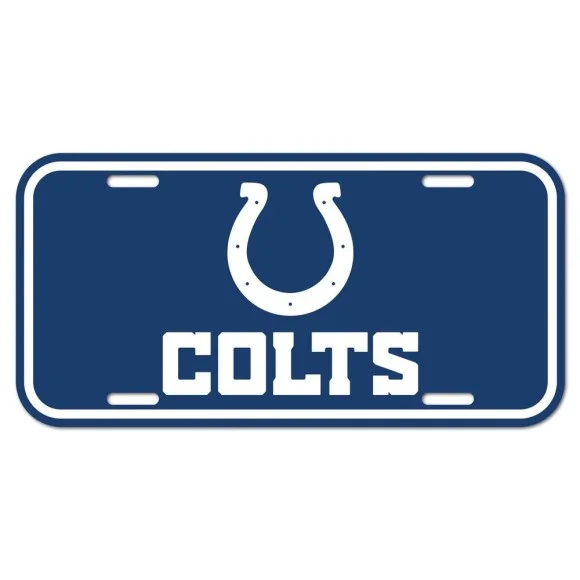 Indianapolis Colts (2020) registreringsskylt