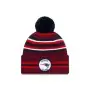 Gorro con Borla de la Línea Lateral New England Patriots New Era