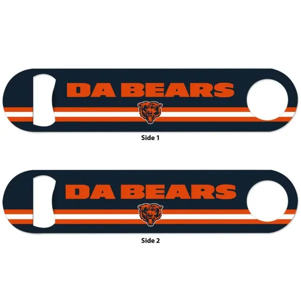 Abrebotellas de metal de los Chicago Bears