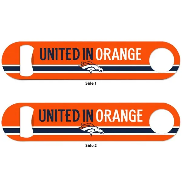 Denver Broncos metallflasköppnare