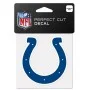 Décalcomanie du logo des Colts d'Indianapolis de 4 po x 4 po