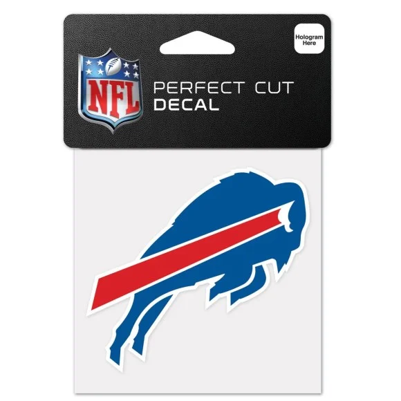 Décalcomanie du logo des Buffalo Bills de 4" x 4".