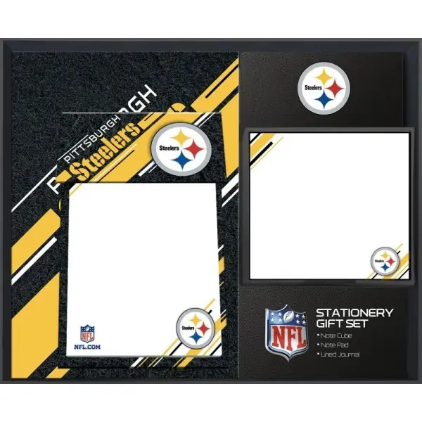 Set Regalo di Cartoleria Pittsburgh Steelers