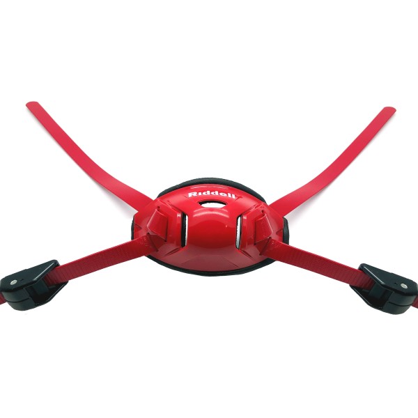 Mentonera Riddell Speedflex Cam Loc hard Cup Rojo