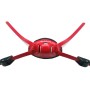 Mentonera Riddell Speedflex Cam Loc hard Cup Rojo