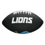 Mini balón de fútbol americano con el logotipo del equipo de la NFL - Detroit Lions