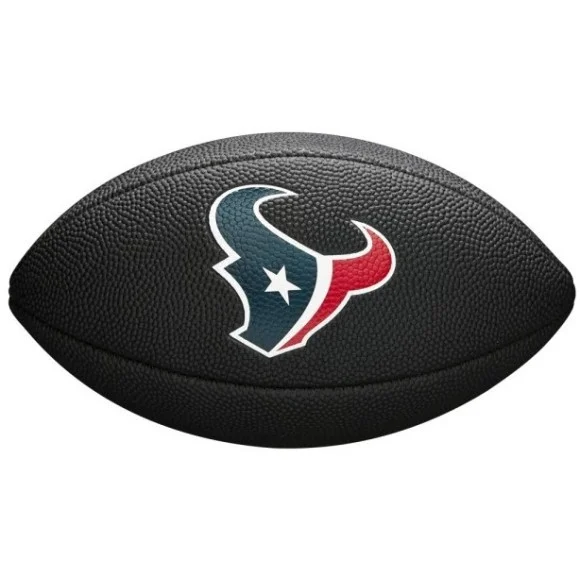 Mini balón de fútbol americano con el logotipo del equipo de la NFL - Houston Texans