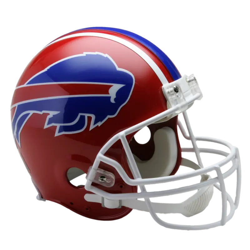 Red buffalo bills sales helmet