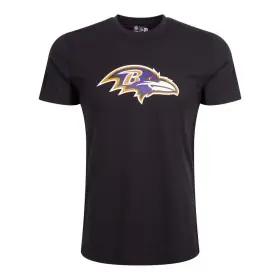 Maglietta con Logo della Squadra Baltimore Ravens New Era