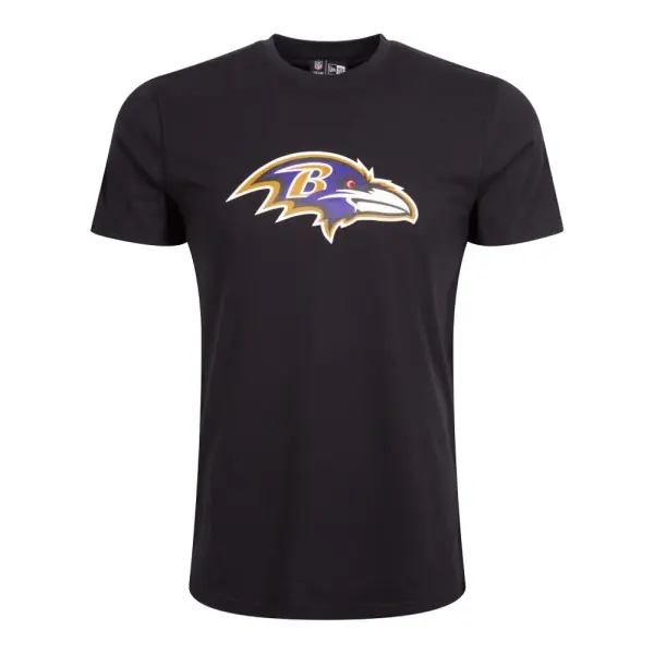 Camiseta con Logo del Equipo Baltimore Ravens de New Era