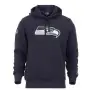 Sweat à capuche New Era Seattle Seahawks avec logo d'équipe