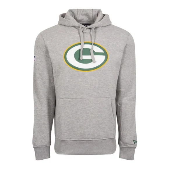 Nuova Era Green Bay Packers - Felpa con cappuccio con logo della squadra