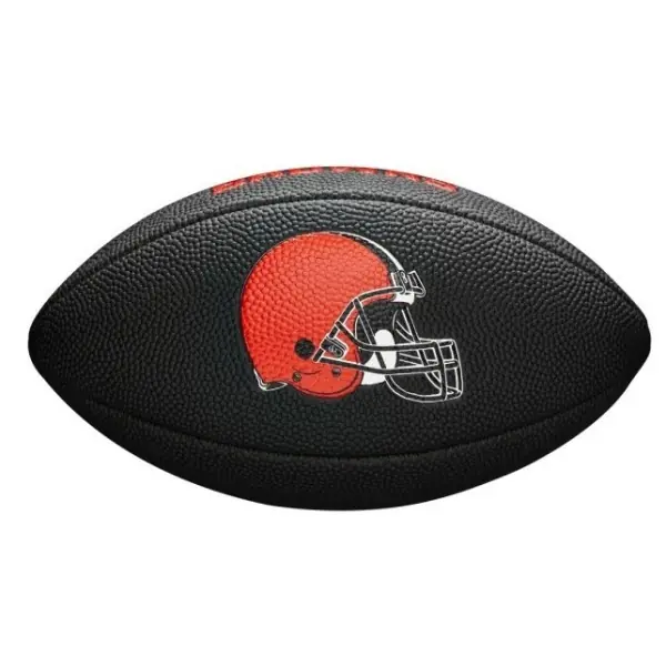 Balón de Fútbol Americano Mini con Logo de Equipo NFL - Cleveland Browns