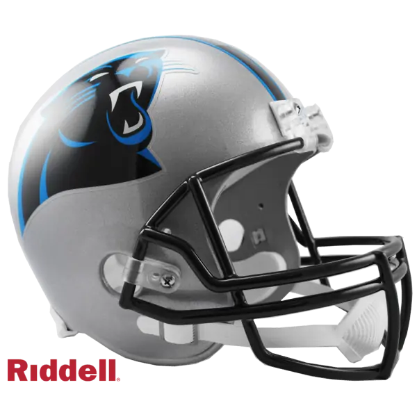Casco réplica de tamaño completo VSR4 de los Carolina Panthers
