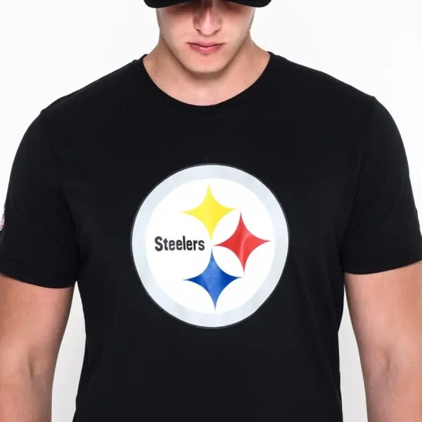 T-shirt Logo de l'Équipe Pittsburgh Steelers New Era