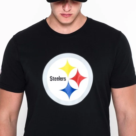 Pittsburgh Steelers New Era T-shirt med holdlogo