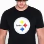 Maglietta Logo Squadra Pittsburgh Steelers New Era