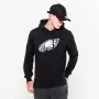 Felpa con cappuccio Philadelphia Eagles NEW Era Logo Squadra Fronte 2