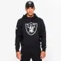 Sudadera con Capucha con Logo del Equipo Las Vegas Raiders de New Era