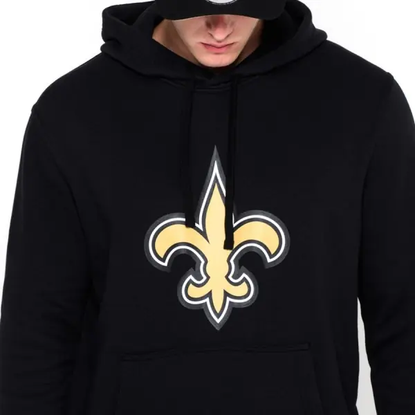 Sweat à capuche logo de l'équipe New Orleans Saints New Era
