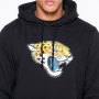 Jacksonville Jaguars - Sweat à capuche New Era avec logo de l'équipe