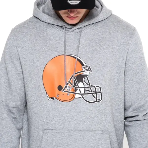 Sweat à capuche New Era Team Logo Cleveland Browns