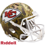 Kansas City Chiefs Camo Alternate Full Size Replica Speed hjälm
