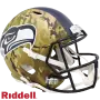 Seattle Seahawks Camo Alternate Full Size Replica Speed hjälm