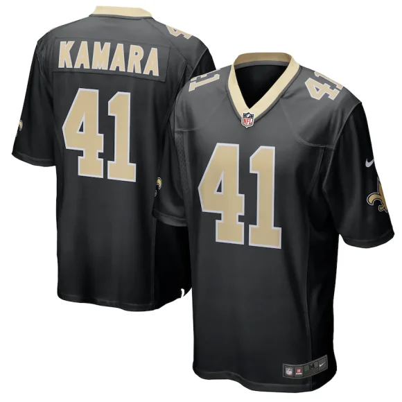 Camiseta de Juego Nike de los New Orleans Saints - Alvin Kamara