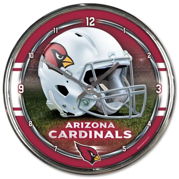 Reloj Cromado de los Arizona Cardinals