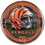 Cincinnati Bengals Chrome Clock