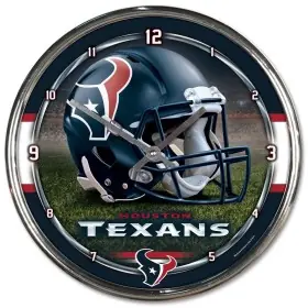 Orologio Cromato Houston Texans