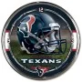 Houston Texans Chrome Clock
