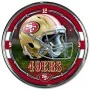 Reloj cromado de los San Francisco 49ers
