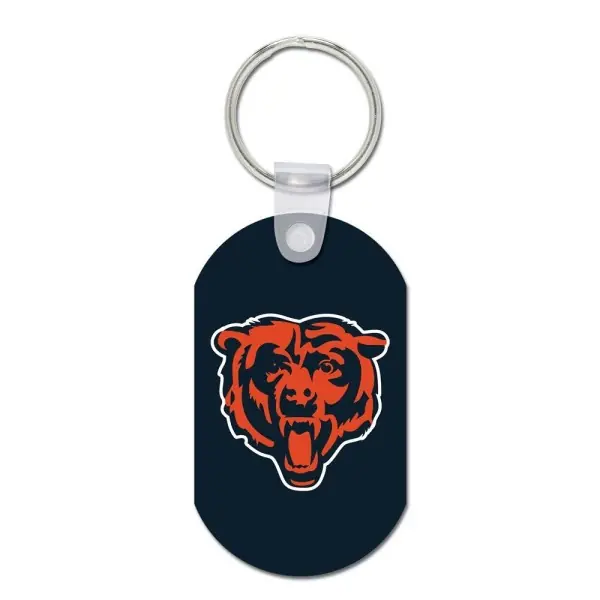 Chicago Bears Metal Nøglering