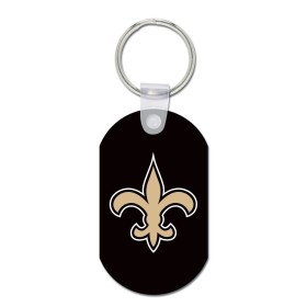 Llavero de metal de los New Orleans Saints