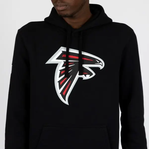 Felpa con cappuccio logo squadra Atlanta Falcons New Era