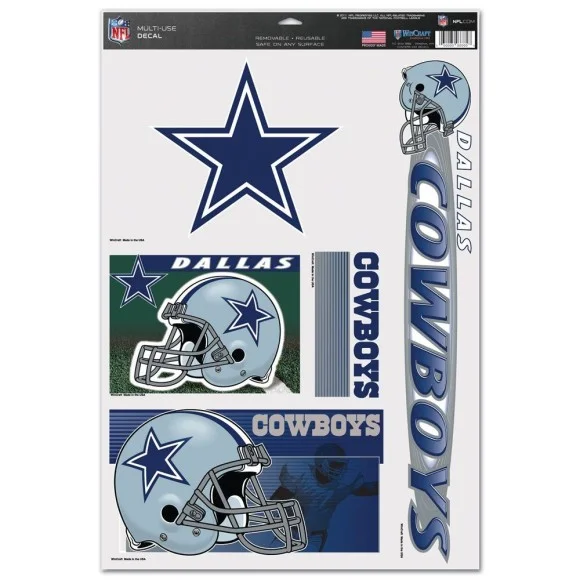 Dallas Cowboys Multi Use klistermärke 5 Pack