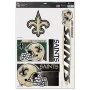 Paquete de 5 pegatinas multiuso de los New Orleans Saints