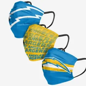 Los Angeles Chargers Ansiktsmask 3-pack