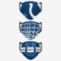 Indianapolis Colts ansiktsskydd 3pk