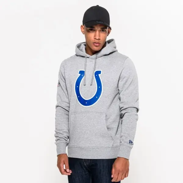 Sweat à capuche Indianapolis Colts New Era avec logo de l'équipe