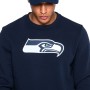 New Era Seattle Seahawks Logotipo del equipo Cuello redondo