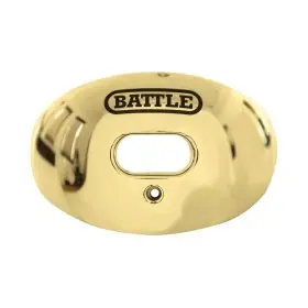 Battle Chrome Oxygen Football Mouthguard Gold