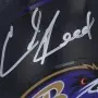 Ed Reed Baltimore Ravens Autograferet Riddell Super Bowl XLVII Combo Logo Mini Hjelm