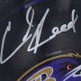 Ed Reed Baltimore Ravens Autographed Riddell Super Bowl XLVII Combo Logo Mini Helmet